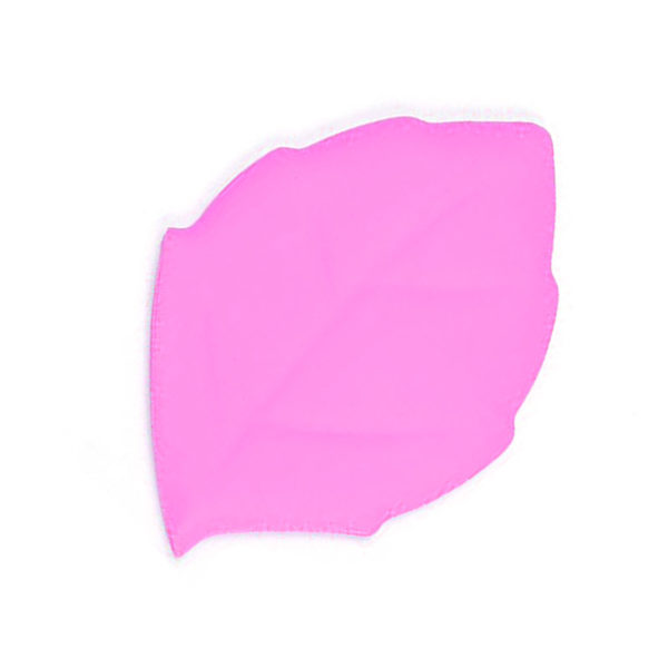 Verre pliable en silicone Feuille | Rose