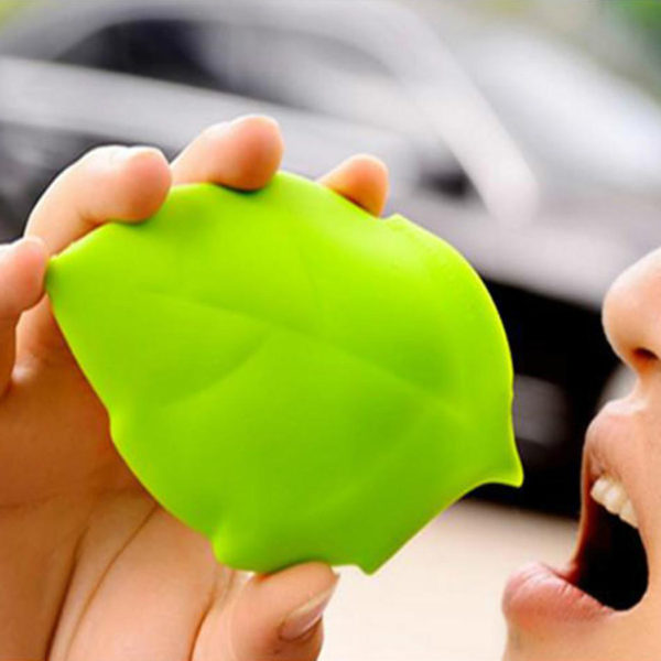 Foldable Silicone Glass Leaf | Green