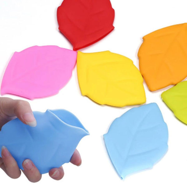 Foldable Silicone Glass Leaf | Green