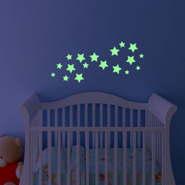 Fluorescent stars