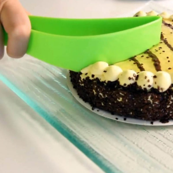 Elegant cake cutter | Green