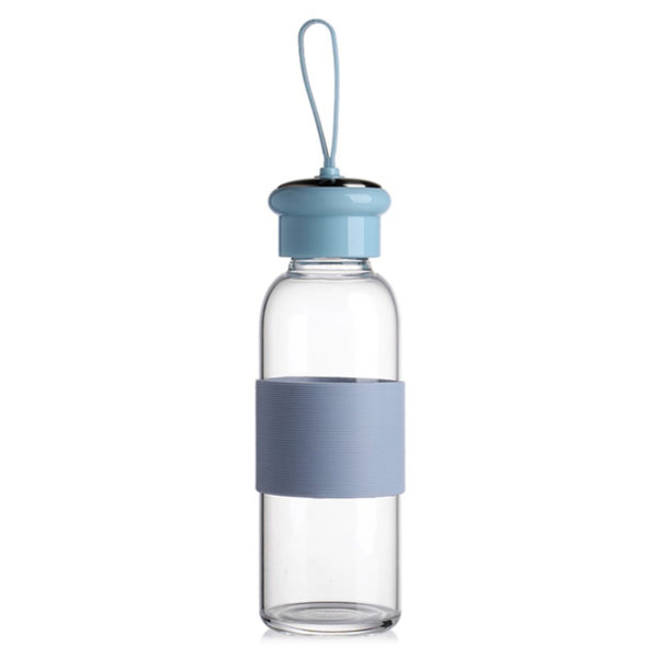 Colored glass bottle | Blue