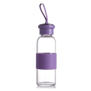 Bouteille en verre colorée 350ml | Violet