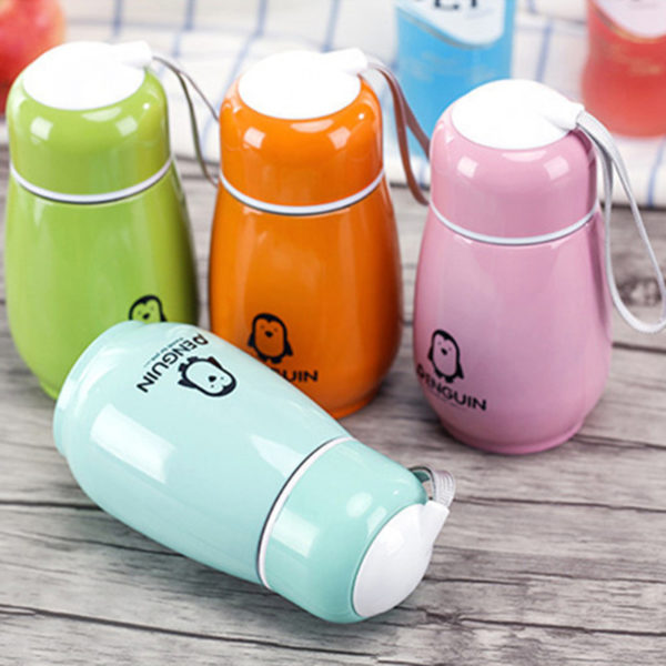 Mini Thermos Portable Ludique | Rose