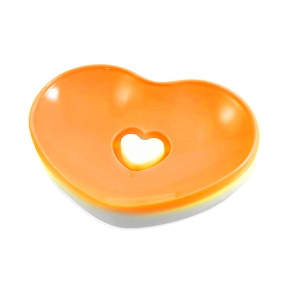 Heart soap dish | Orange