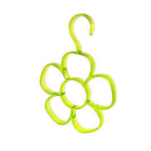 Flower scarf holder | Yellow