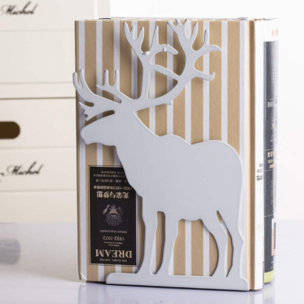 Moose Book Holder | White