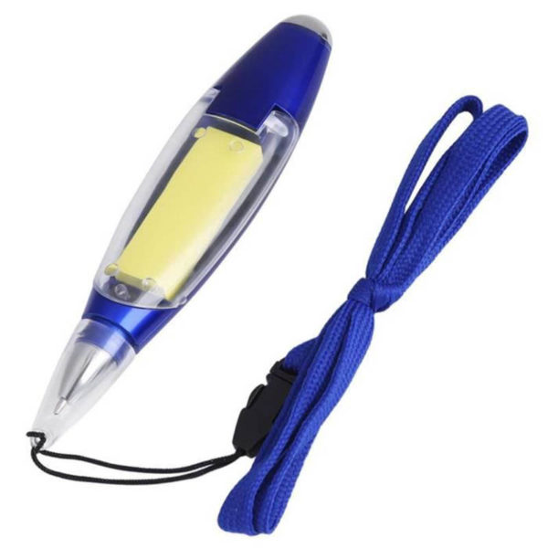 Stylo LED multifonction | Bleu