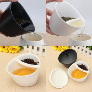 Infusing tea cup | Black