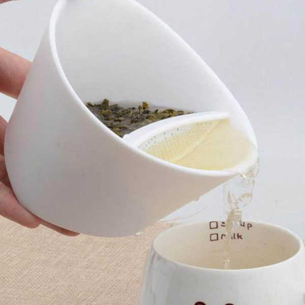 Infusing tea cup | White