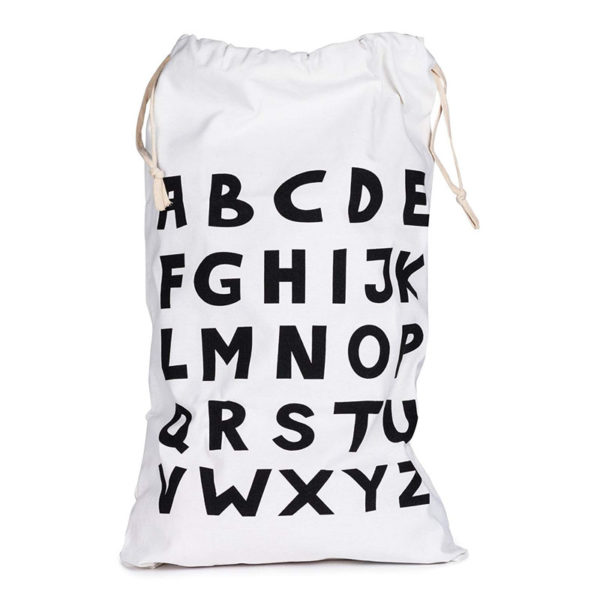 Playful laundry bag | Alphabet