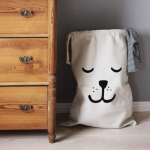 Playful laundry bag | Dog