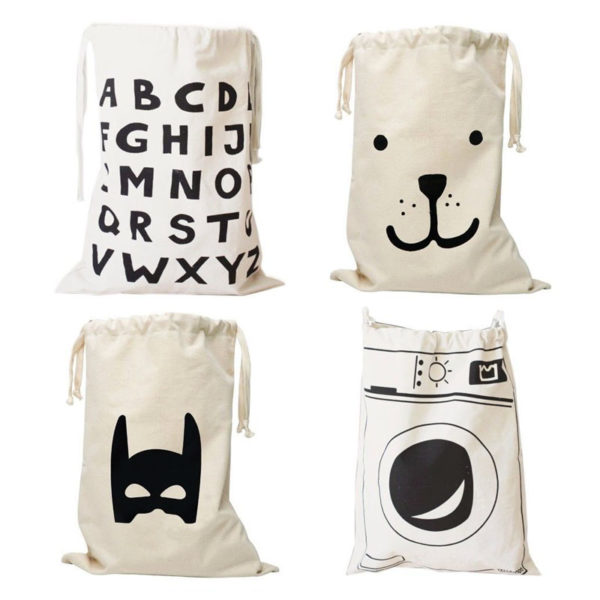 Playful laundry bag | Alphabet