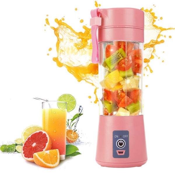 Blender portable multifonction USB coloré | Rose