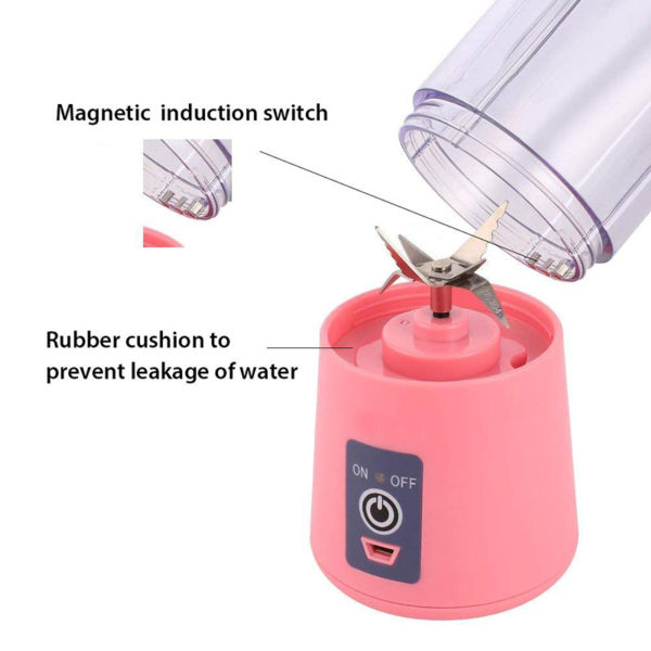 Colorful USB multifunction portable blender | Pink