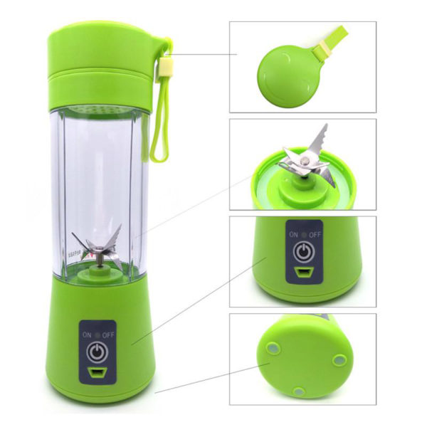 Colorful USB multifunction portable blender | Black