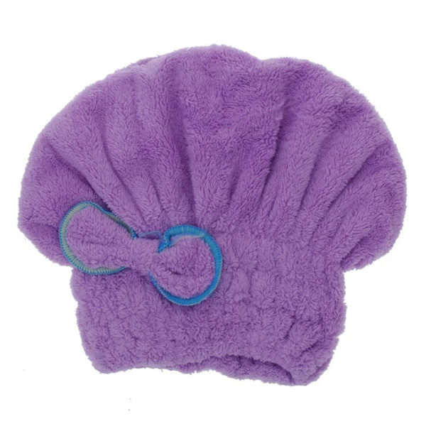 Sponge Hair Beanie Hat | Purple