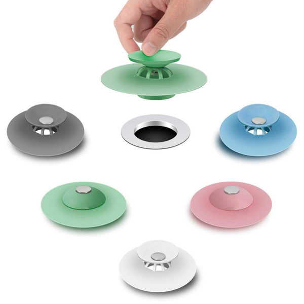 Magic silicone sink stopper | Green