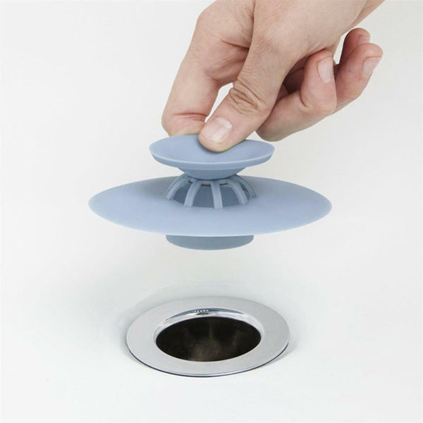 Magic silicone sink stopper | Blue