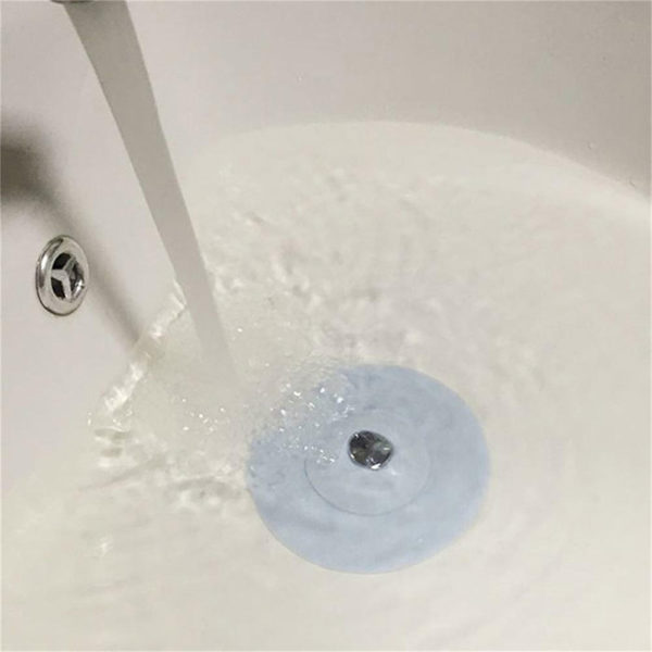 Magic silicone sink stopper | White