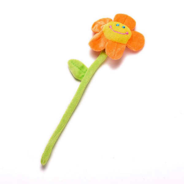 Smilling curtain loop Flower | Orange