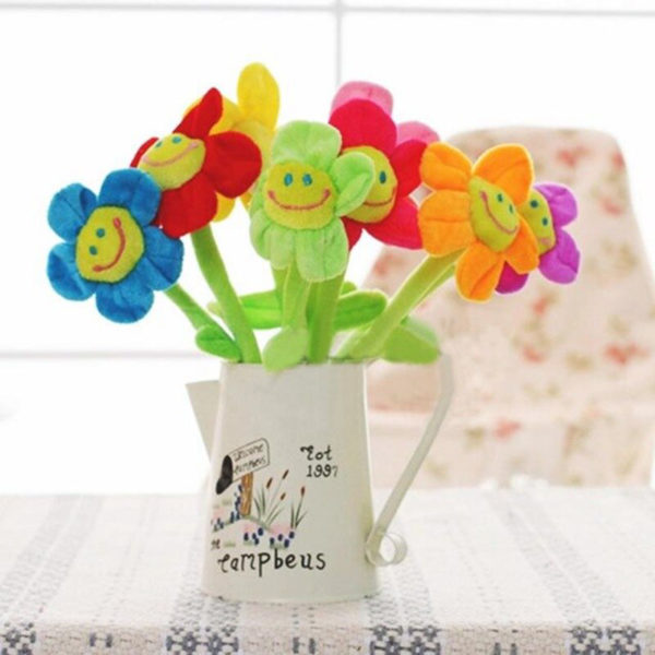 Smilling curtain loop Flower | Green