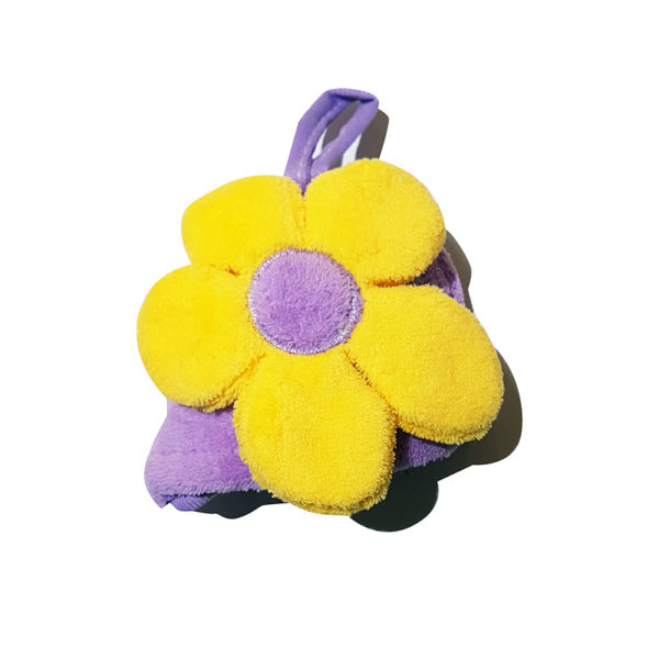 Flower Hand Towels | Purple