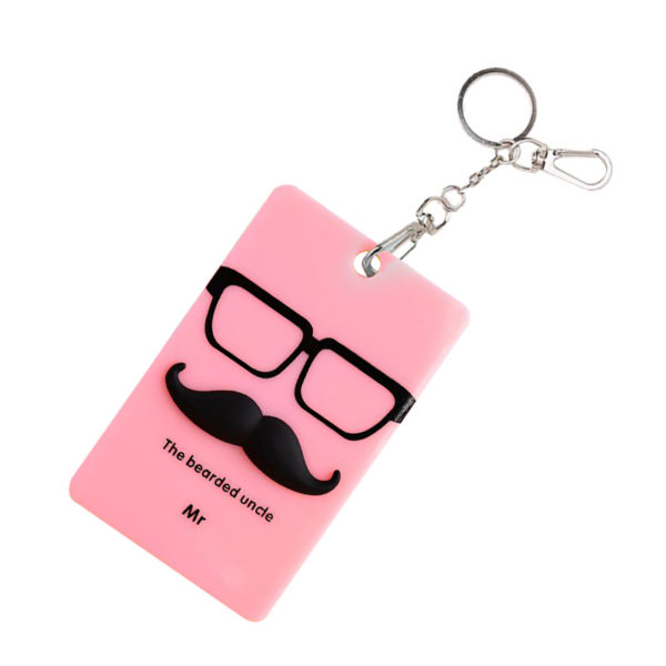 Fun card holder | Mustache