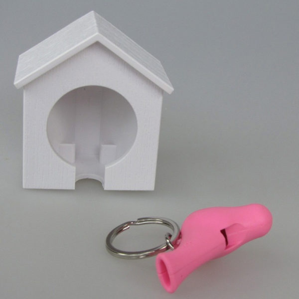 Bird Whistle Keyring | Red