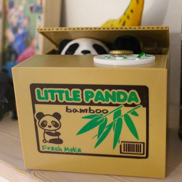 Tirelire animée | Panda