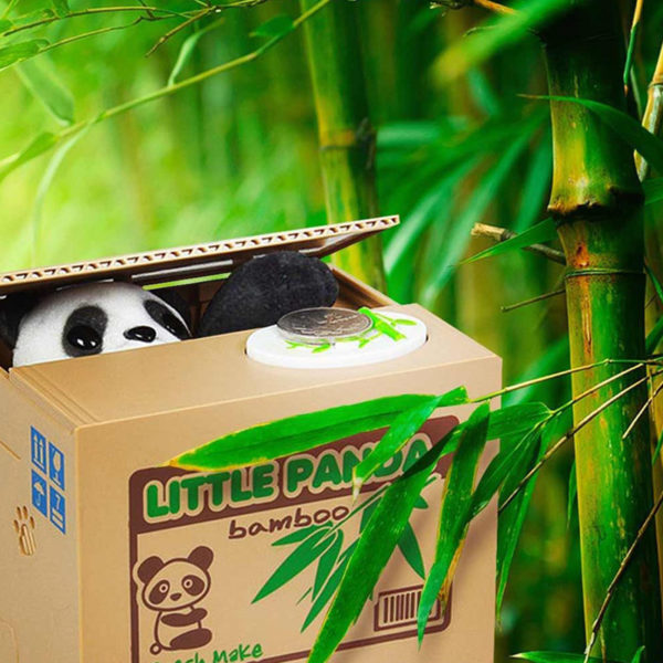 Tirelire animée | Panda