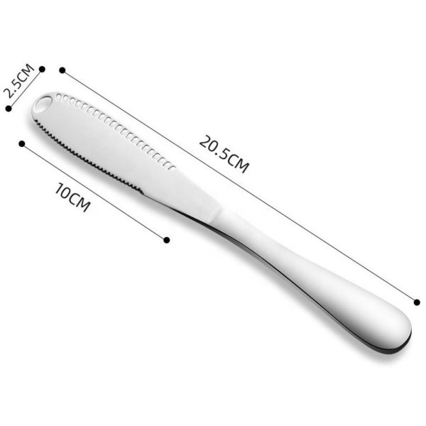 Couteau à beurre multifonction 3 en 1 | Arc-en-ciel