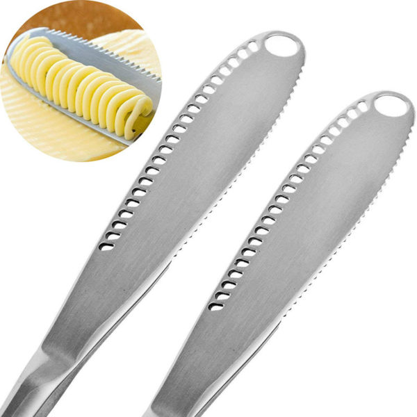 3 in 1 Multifunction Butter Knife | Rainbow
