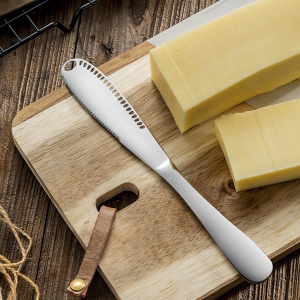 Couteau à beurre multifonction 3 en 1 | Inox