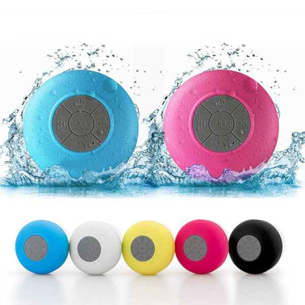 Hands-free waterproof Bluetooth speaker | White