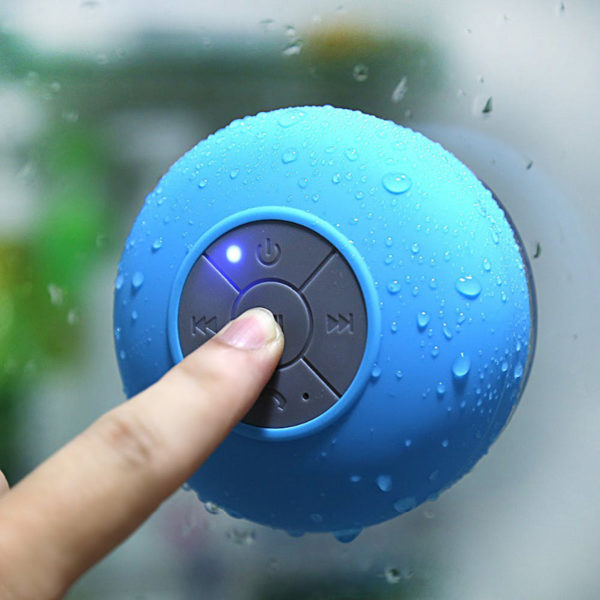 Hands-free waterproof Bluetooth speaker | Blue