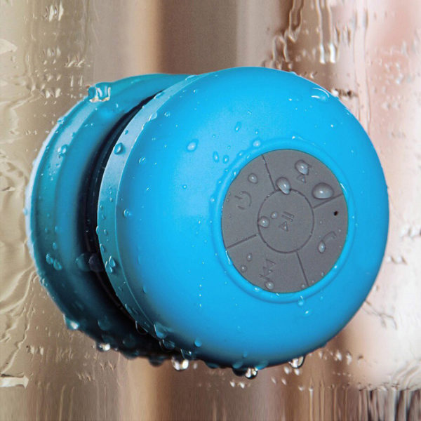 Hands-free waterproof Bluetooth speaker | Blue