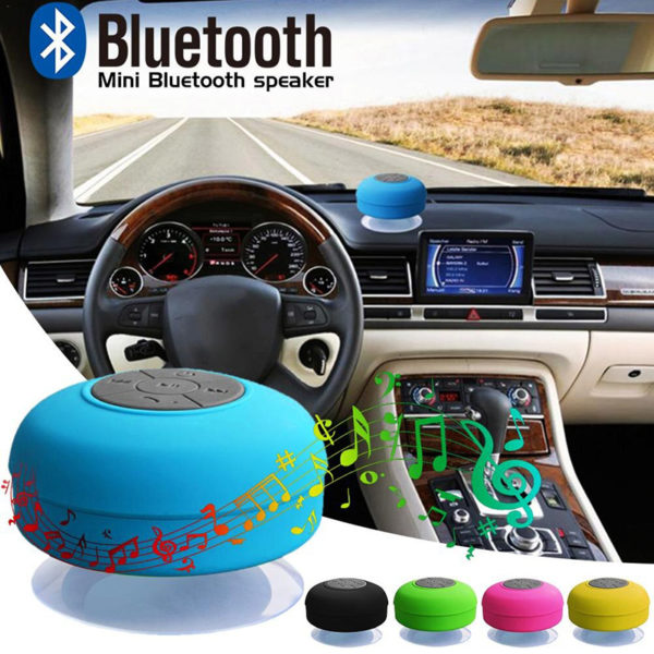 Hands-free waterproof Bluetooth speaker | Blue