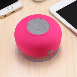 Hands-free waterproof Bluetooth speaker | Pink