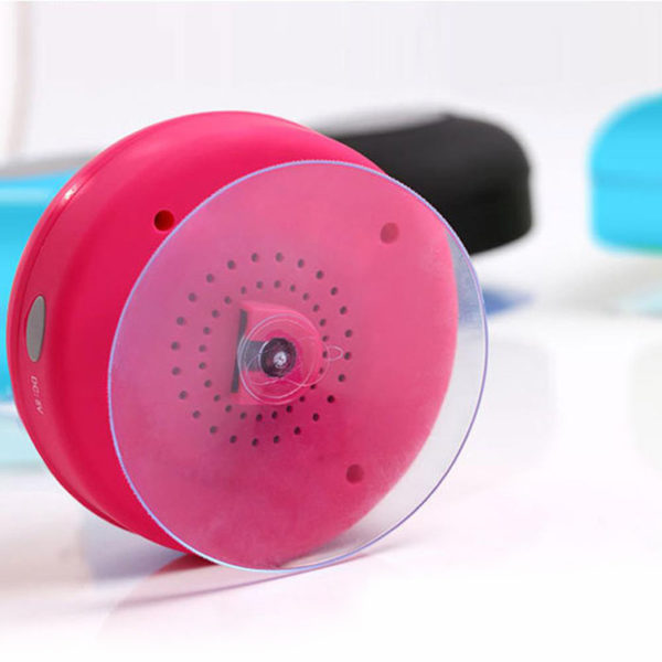 Hands-free waterproof Bluetooth speaker | Pink