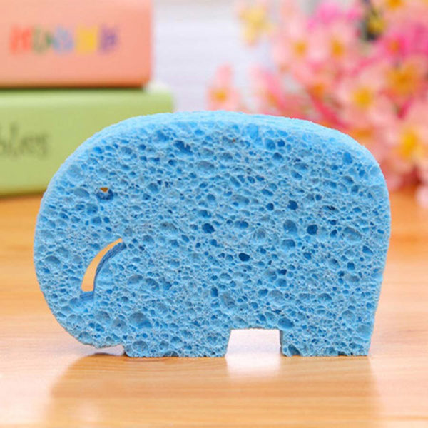 Mini fun elephant sponge | Blue