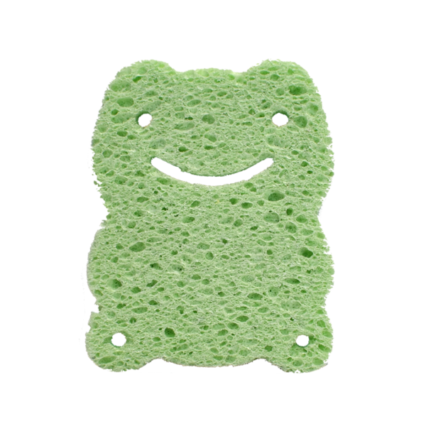 Mini fun frog sponge | Green