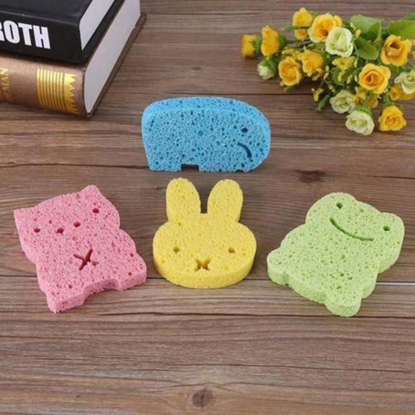 Mini fun frog sponge | Green