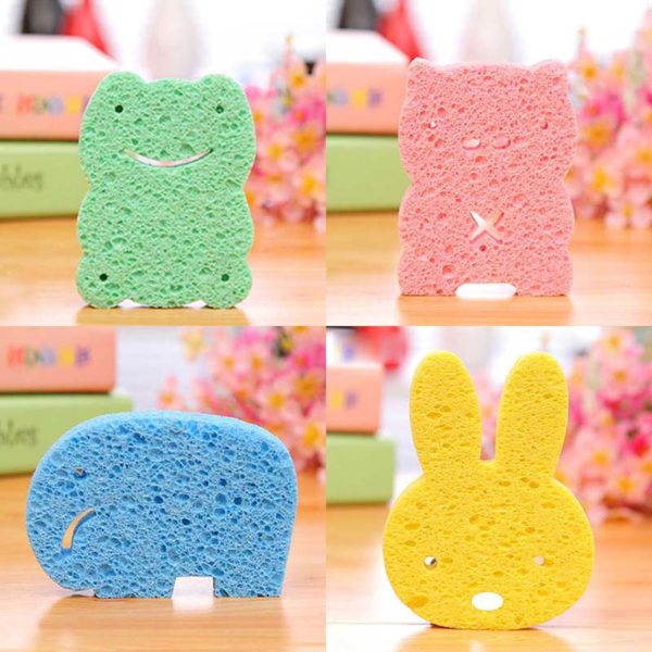 Mini fun frog sponge | Green