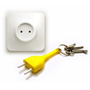 Playful Keychain Socket | Yellow