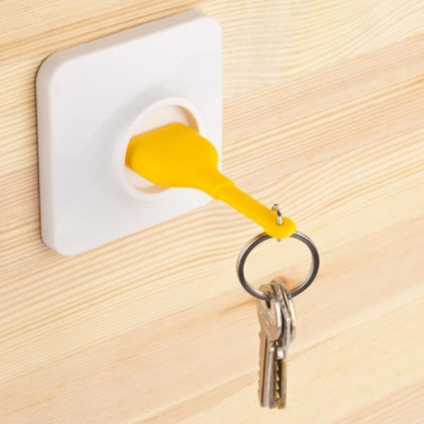 Playful Keychain Socket | Yellow