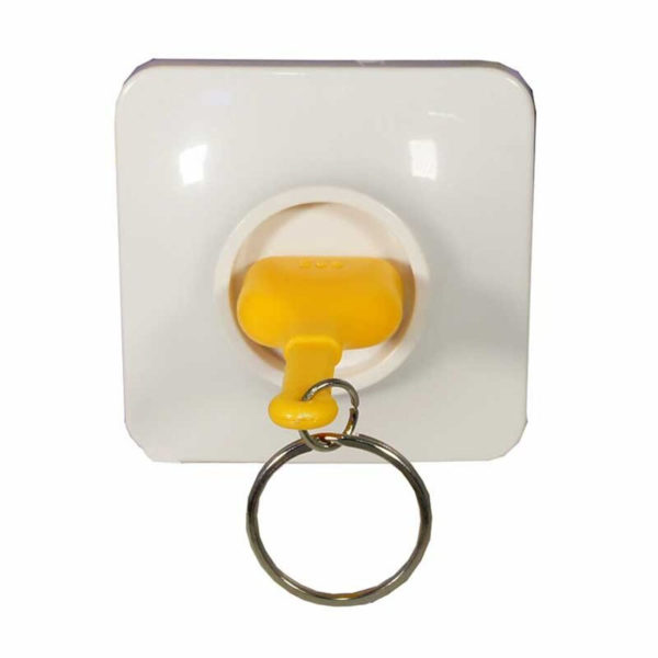 Playful Keychain Socket | Yellow