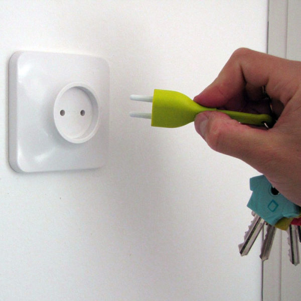 Playful Keychain Socket | Yellow