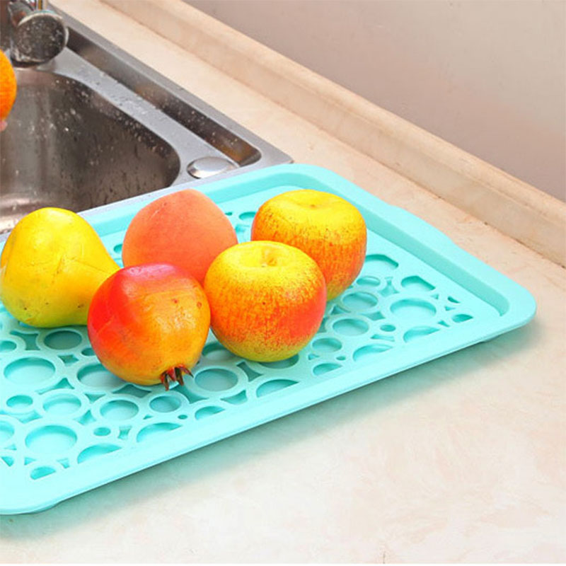 Colorful dish drainer Blue Yannick