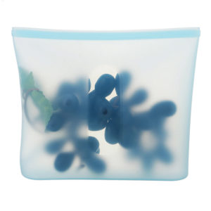 Large reusable silicone bag | Blue